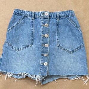 BDG Urban Outfitters Light Blue Denim Skort